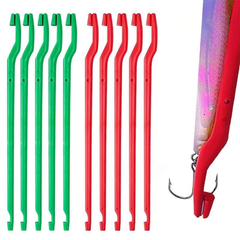 Bass Fishing Lure - 5 Stück Hakenlöser-Sticks, stichfeste Hakenentferner für