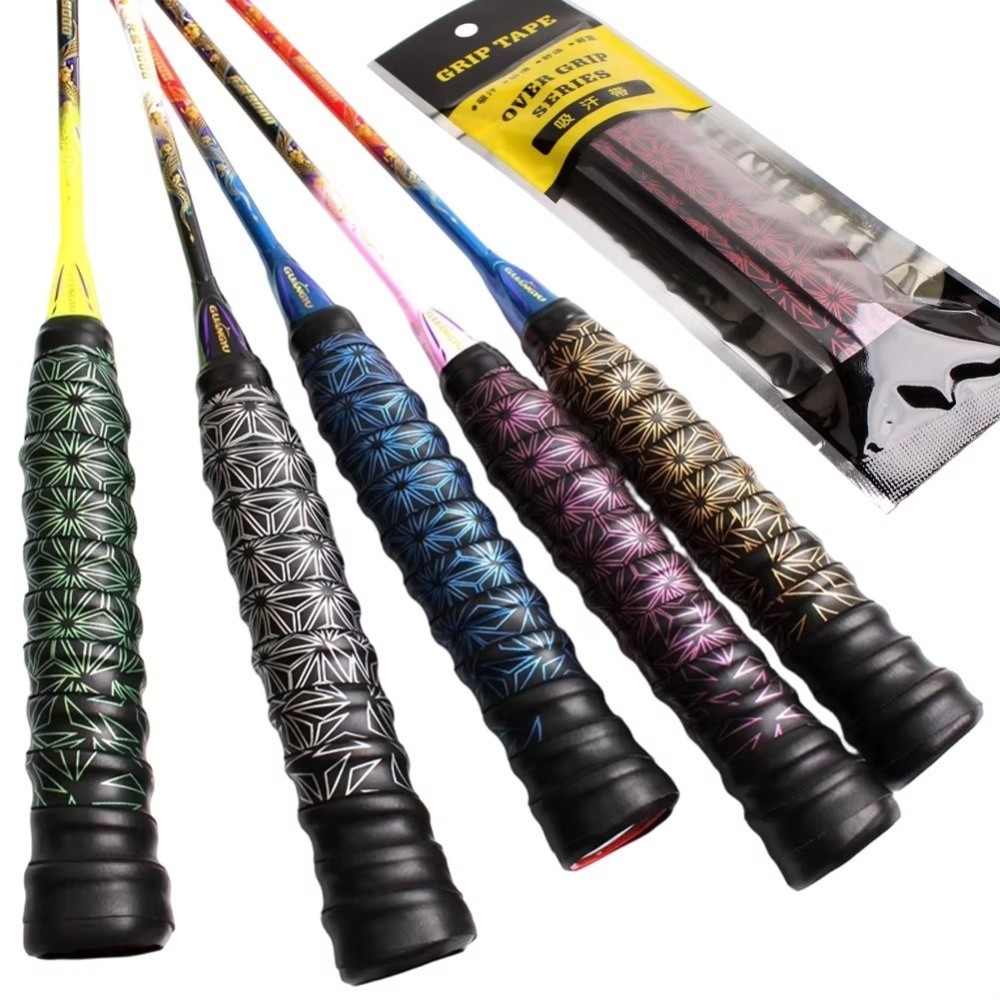 Fishing Rod Wrap Tape - Rutschfestes Badminton-Griffband Schweißabsorbierendes Verschleißfestes Angelrutenband Stoßdämpfendes