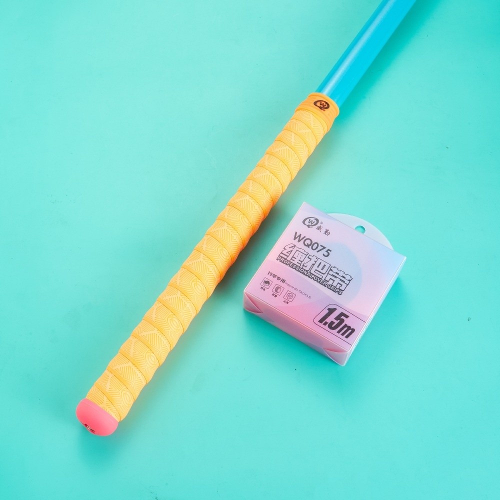 Fishing Rod Wrap Tape - 1,5M Schlägergriffband Rutschfest Schweißabsorbierend Atmungsaktives Angelruten-Schweißband