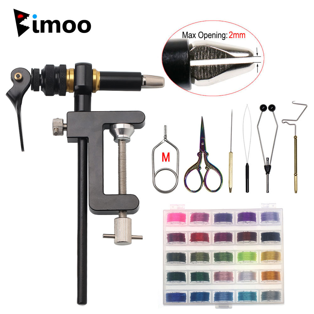 Fishing Equipment Fly - Bimoo 360 ° Rotation C-Clamp Fliegen