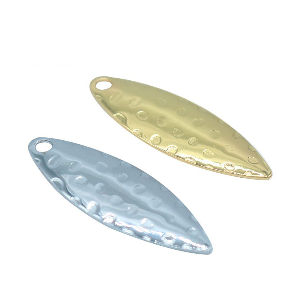Fishing Equipment Fly - 10 Stück/Set Weidenblatt-Pailletten mit Rillenoberfläche DIY