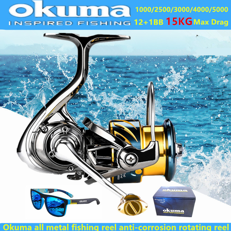 Okuma Vollmetall-Angelrolle 12 – Kastking Reel Zephyr Bewertung und Preis