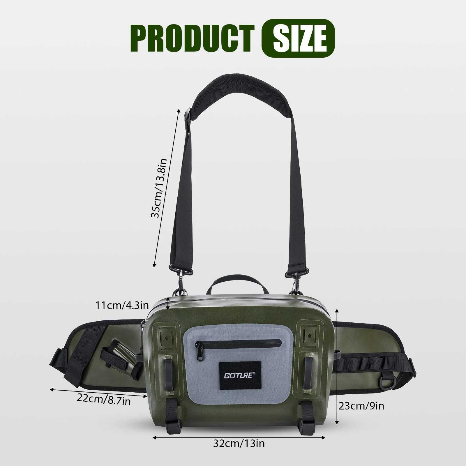 Gtoure Wasserdichter Angelruck – Fishing Equipment Fly Bewertung und Preis