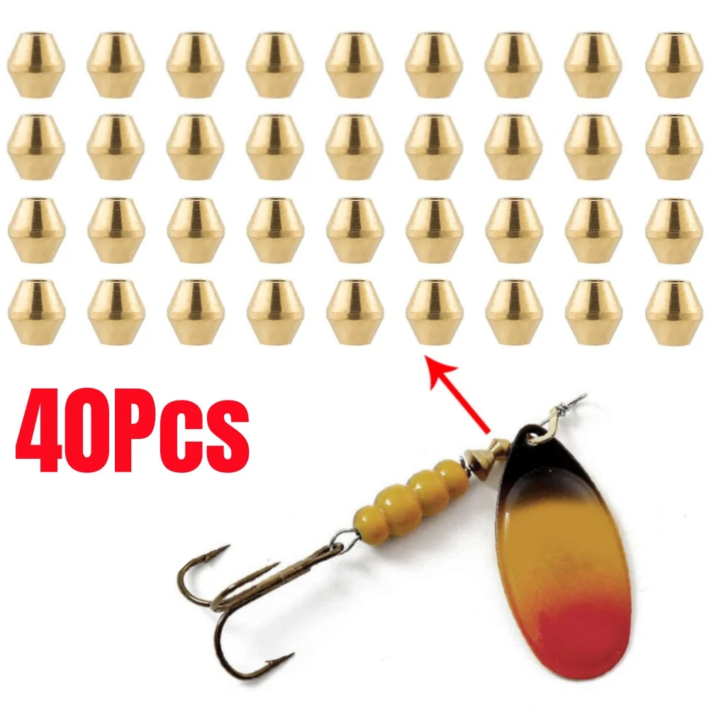 40 Stück DIY Köder Messing Ang – Bass Fishing Lure Bewertung und Preis