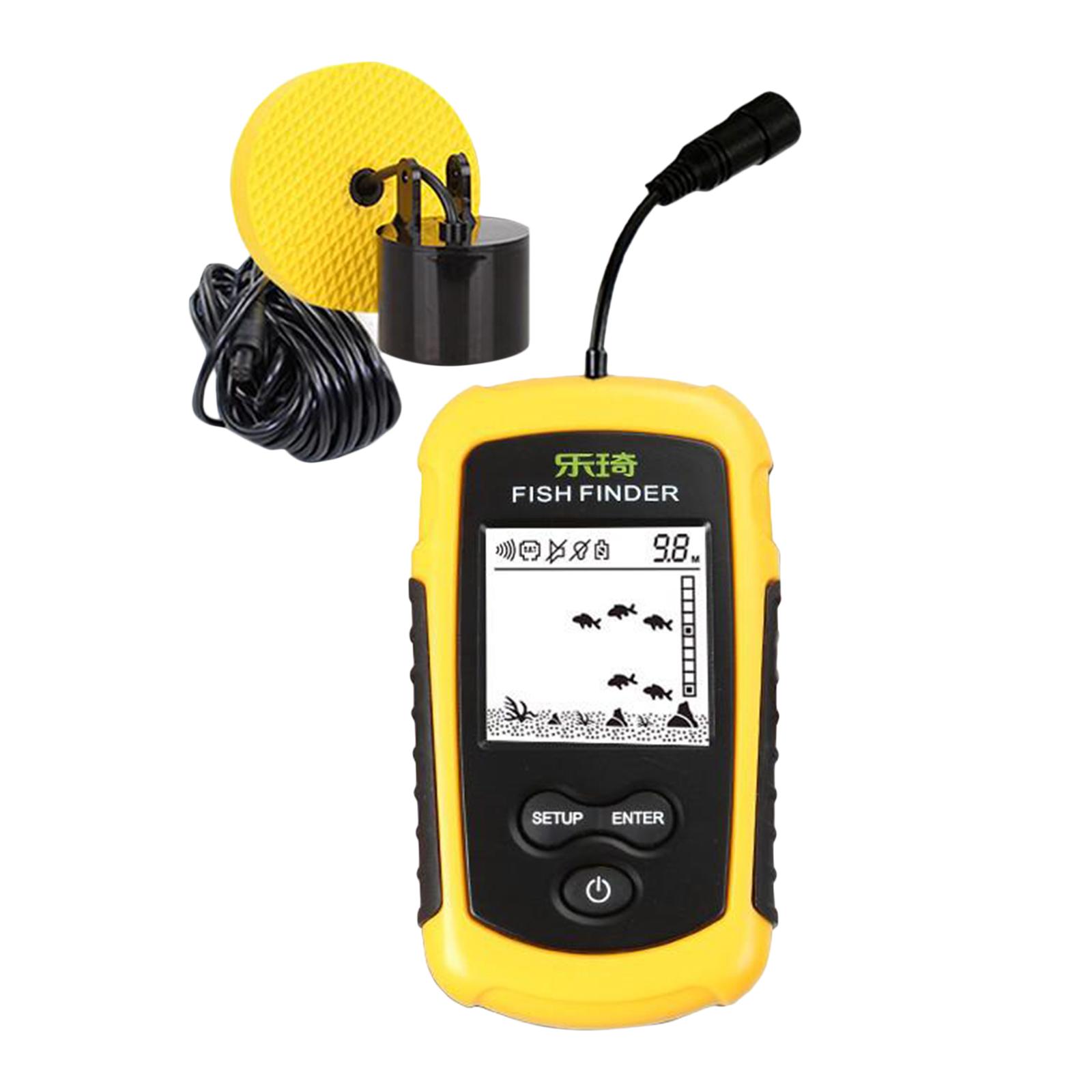 Tragbarer Fischfinder Sonar-Ec – Fishing Equipment English Bewertung und Preis