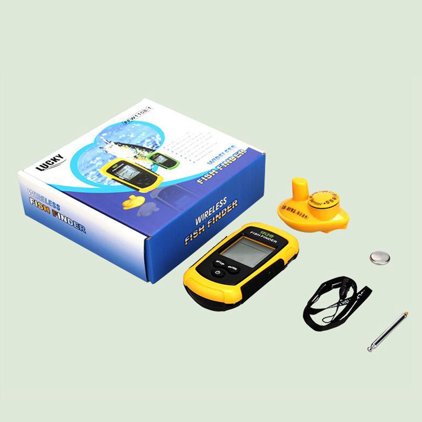 Tragbarer Fischfinder Sonar-Ec – Fishing Equipment English Bewertung und Preis